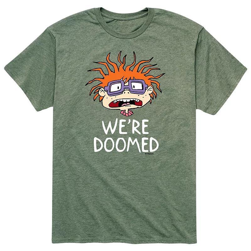 Mens Rugrats Chuckie Were Doomed Tee Product Image