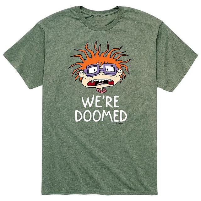 Mens Rugrats Chuckie Were Doomed Tee Product Image