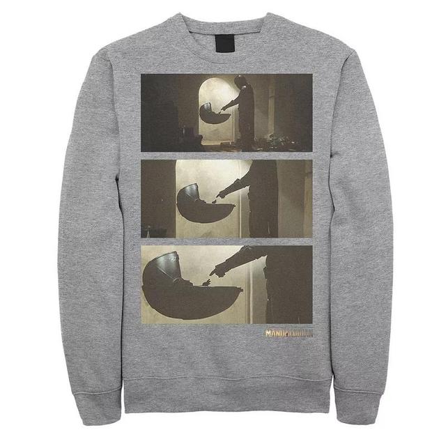 Mens Star Wars The Mandalorian The Child Panel Zoom In Sweatshirt Product Image