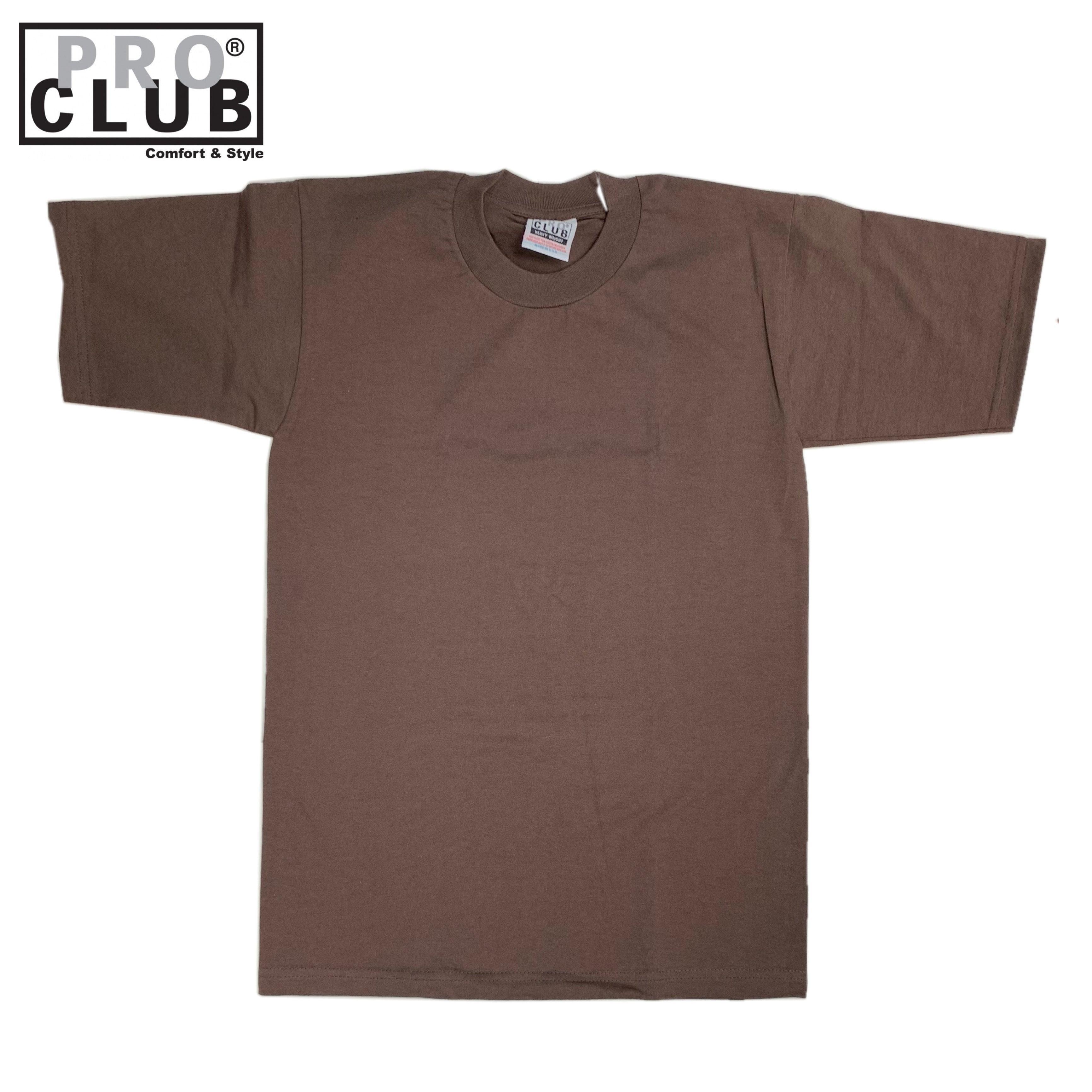 Pro Club Men's Heavyweight Cotton Short Sleeve Crew Neck T-Shirt (More Colors) Male Product Image