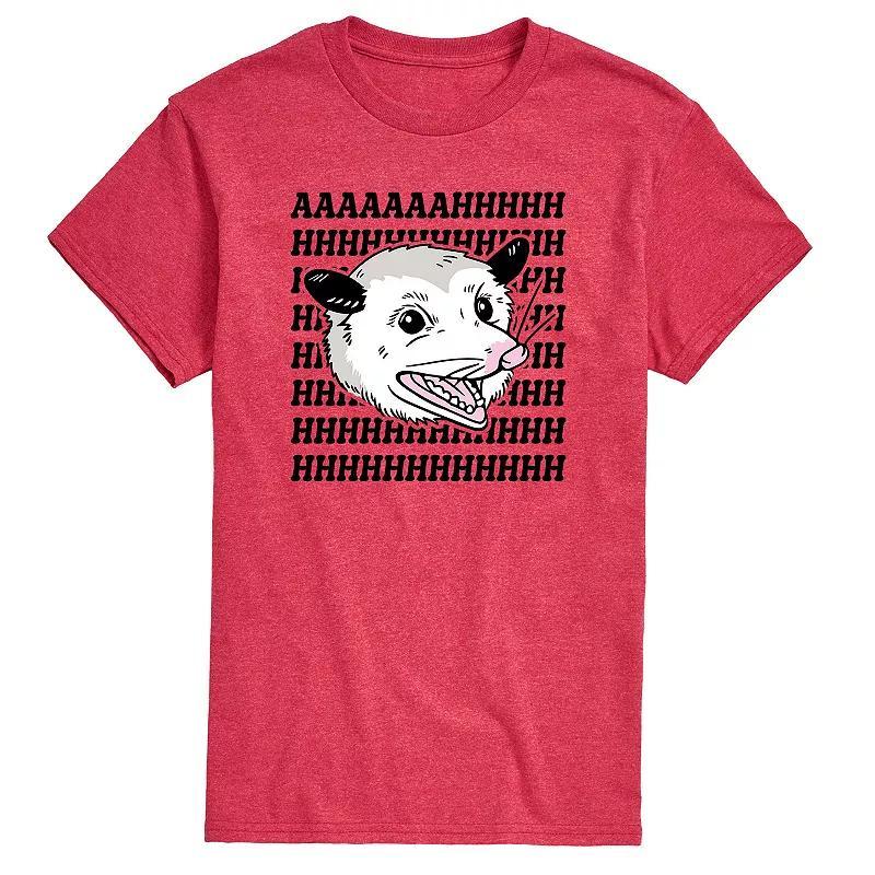 Mens Screaming Possum Graphic Tee Product Image