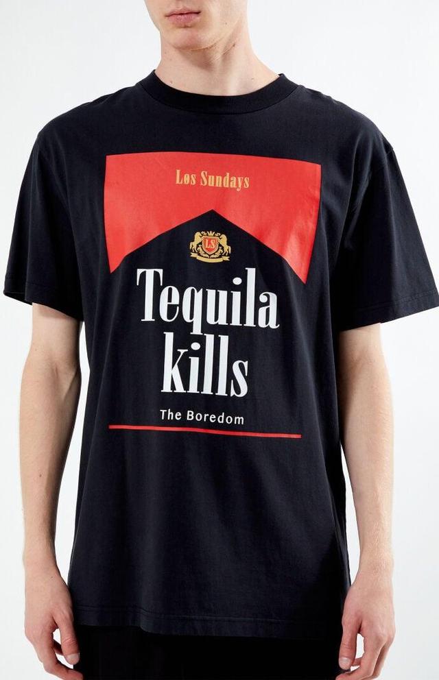 Los Sundays Men's Tequila Kills T-Shirt - Product Image