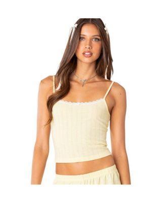 Women's Irene Pointelle Tank Top Product Image