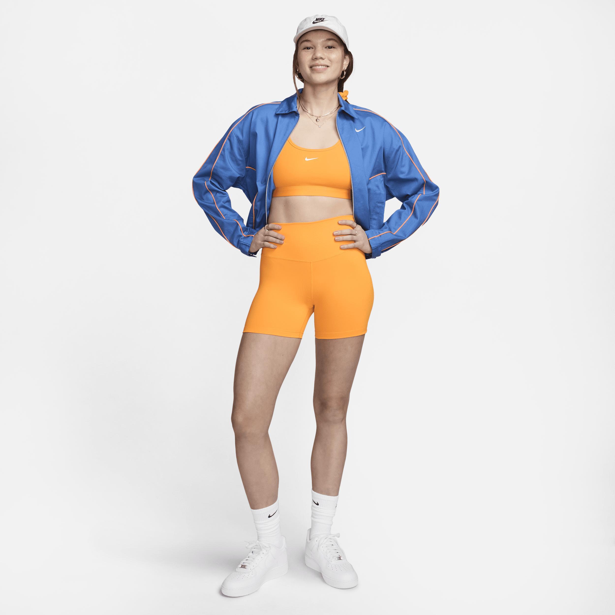 Nike Womens One High-Waisted 5 Biker Shorts Product Image