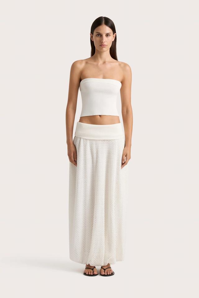 Ciele Maxi Skirt Azalea White Product Image