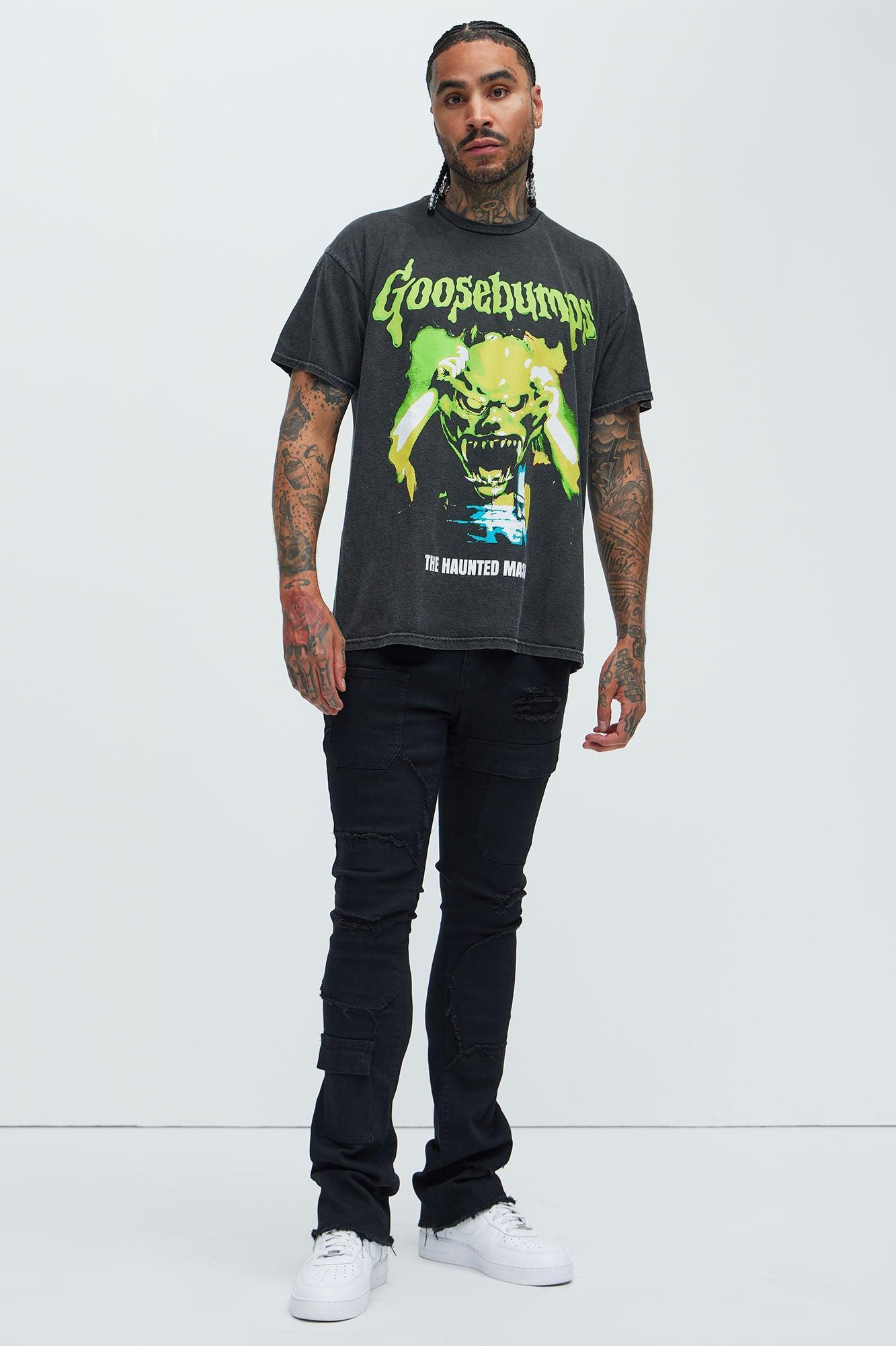 Goosebumps The Haunted Mask Short Sleeve Tee - Black Product Image