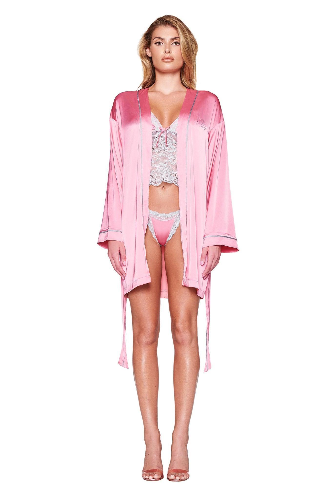 MARTINA SLEEP ROBE - PINK Product Image