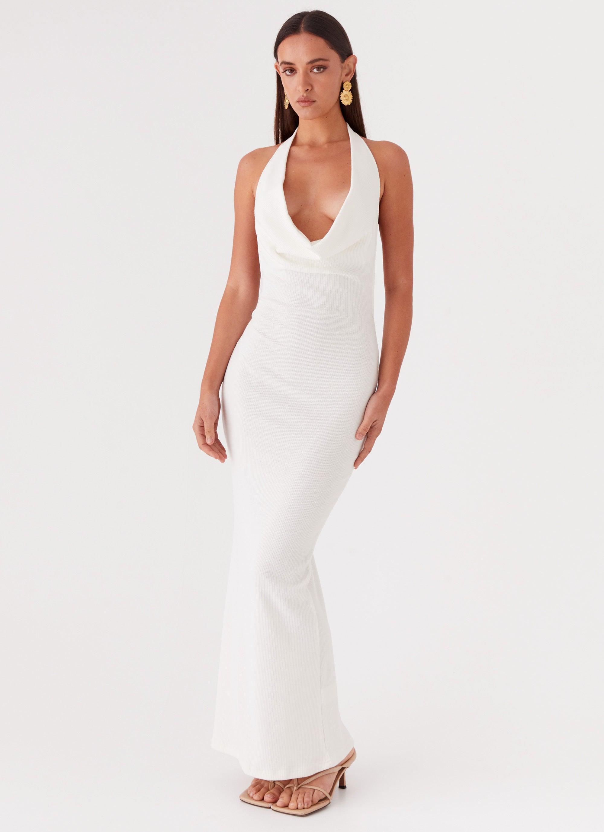 Anella Maxi Dress - White Product Image