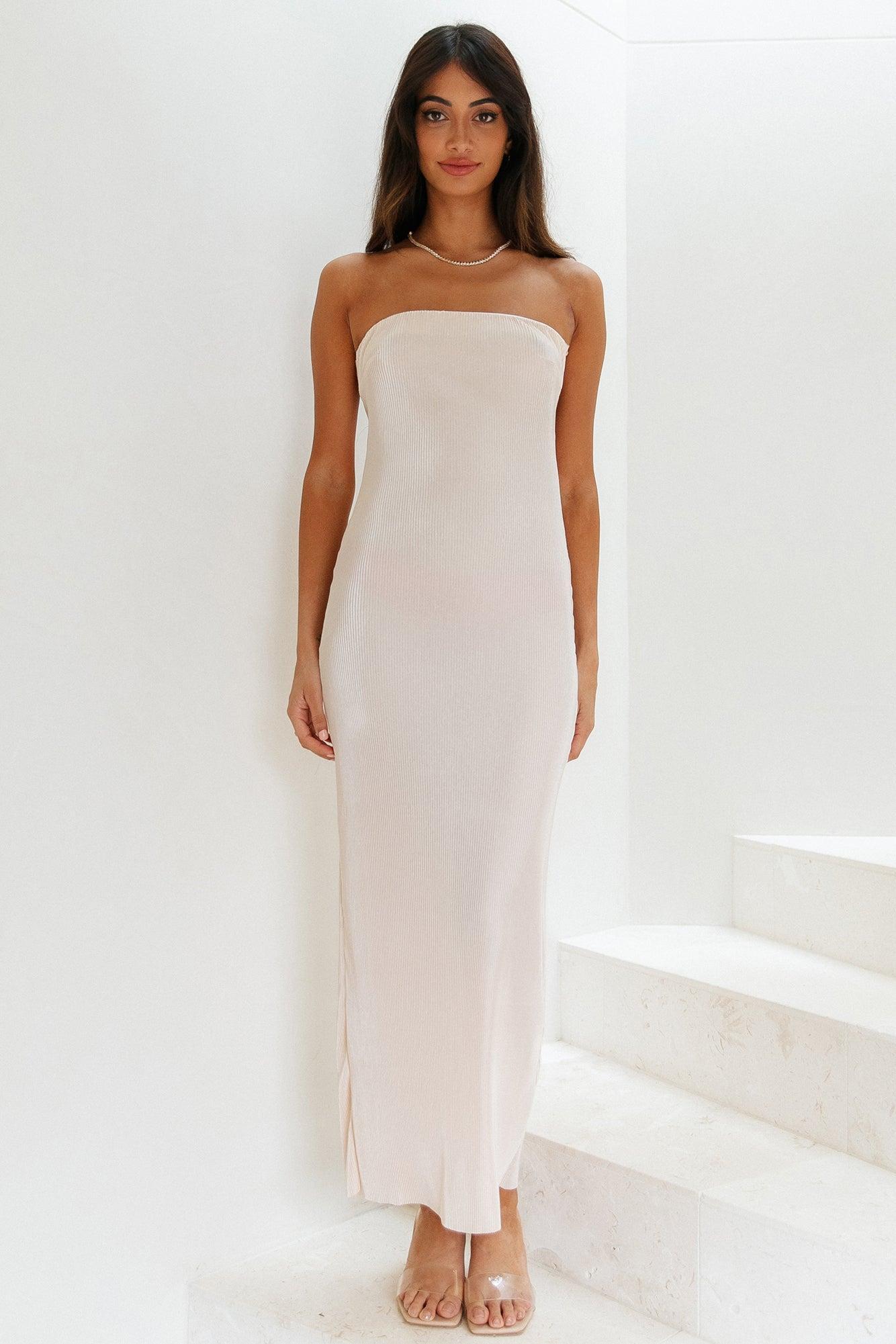 What You Need Maxi Dress Champagne product image