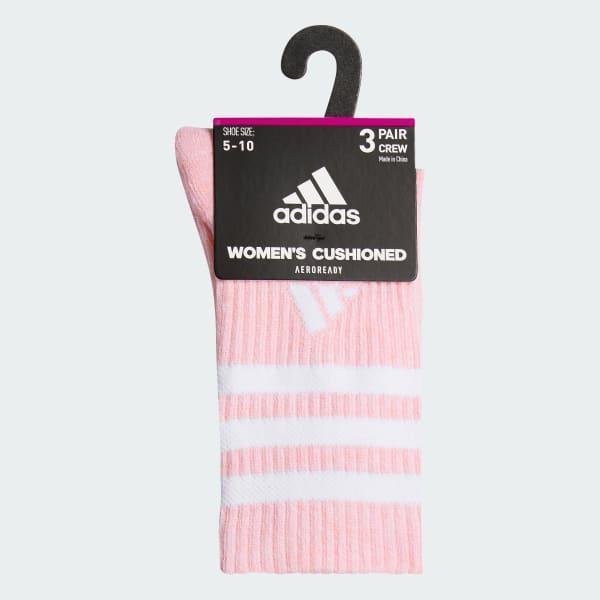 Cushioned 3-Stripes Crew Socks 3-Pack Product Image