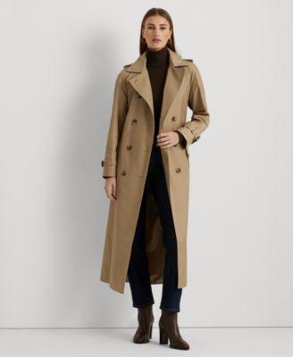 Lauren Ralph Lauren Womens Belted Maxi Trench Coat product image