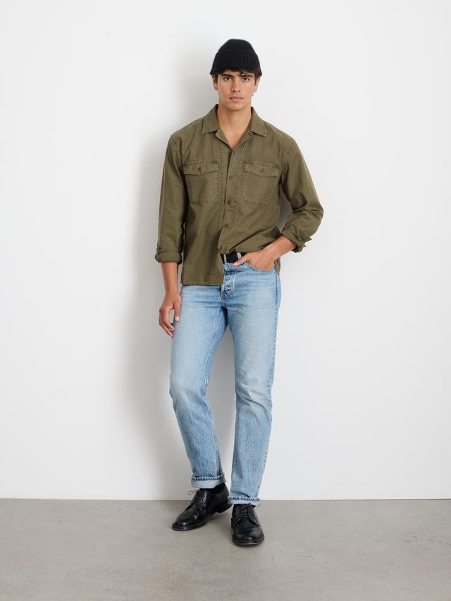 Field Shirt In Crosshatch Cotton Male Product Image