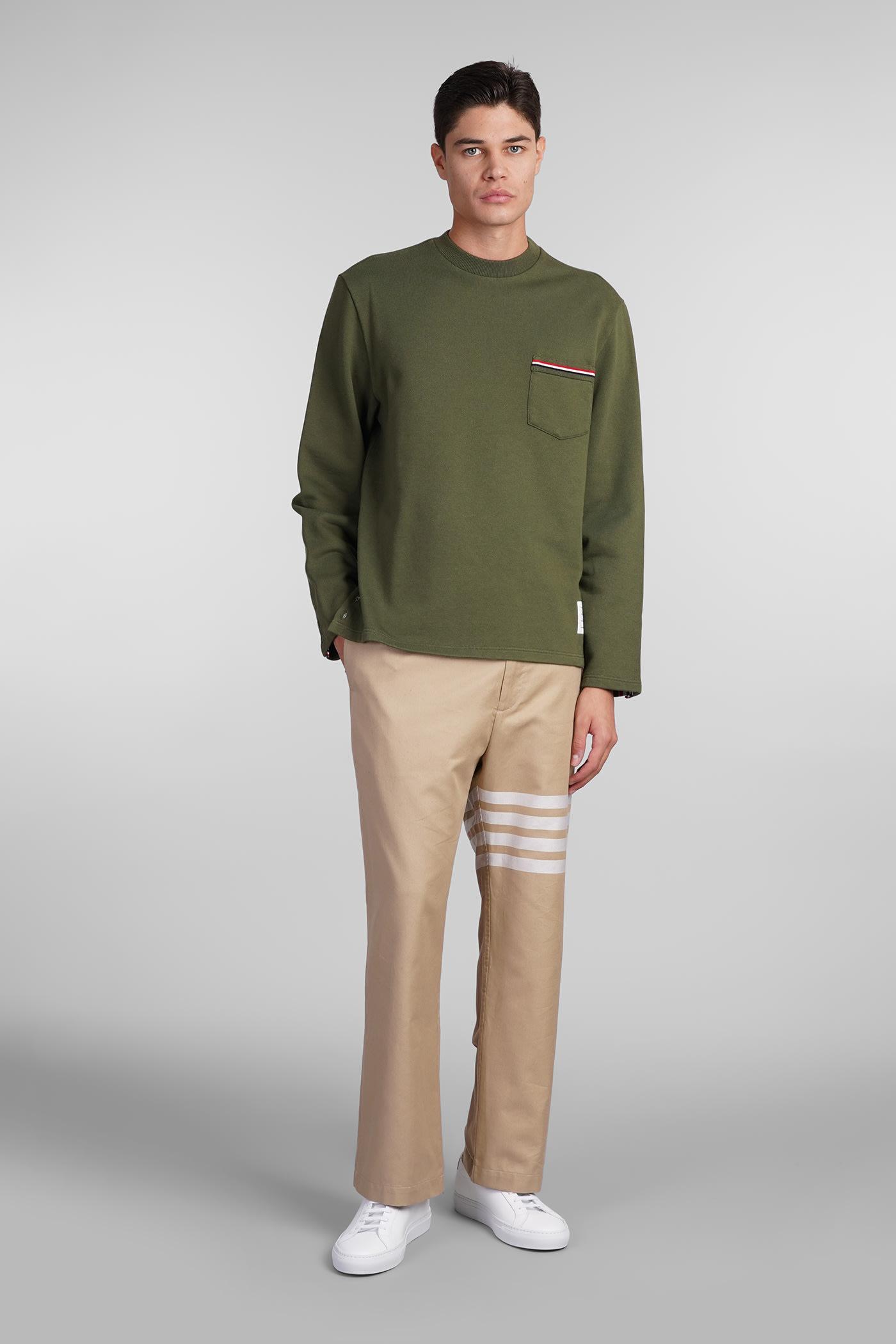 Sweatshirt In Green Product Image