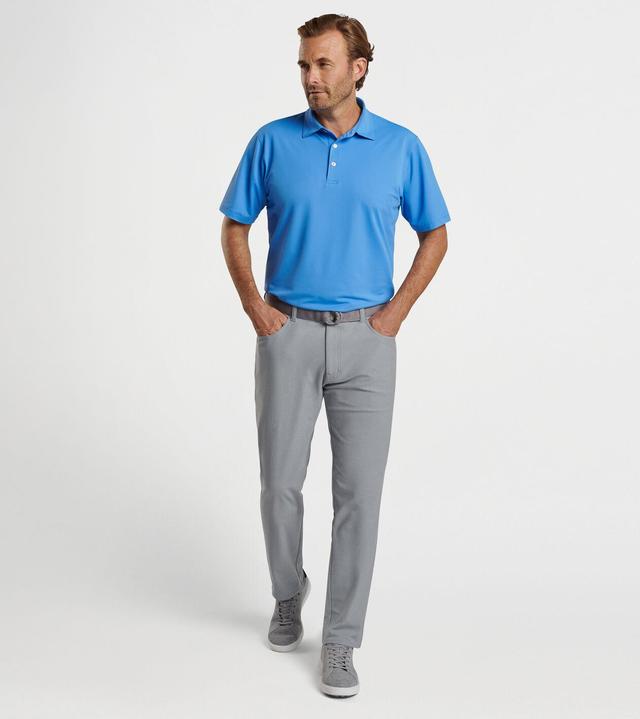 Solid Stretch Mesh Polo Product Image