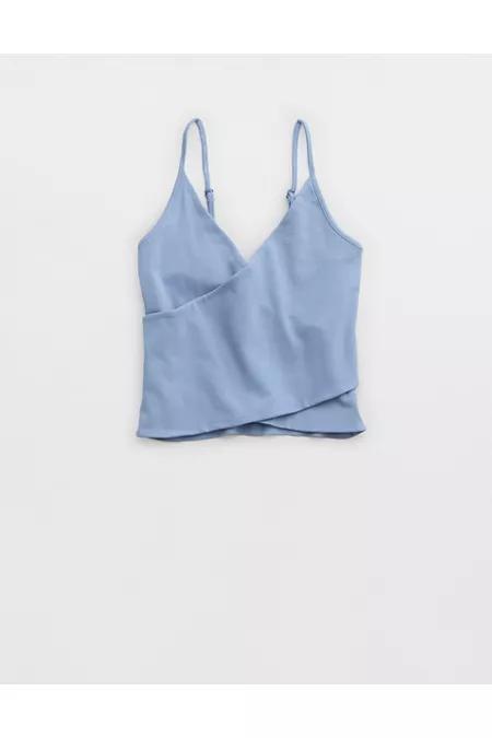 Aerie Chill Up Cross Front Tank Top Women's Product Image