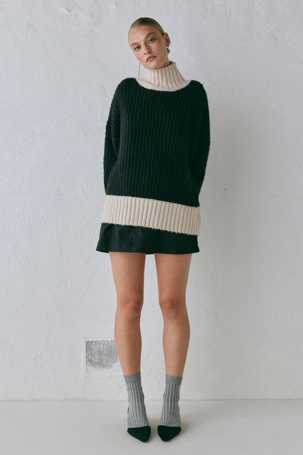 Ada Knit Jumper Black Product Image