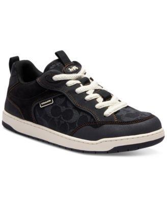 Men's C203 Signature Mixed-Media Lace-Up Sneakers Product Image