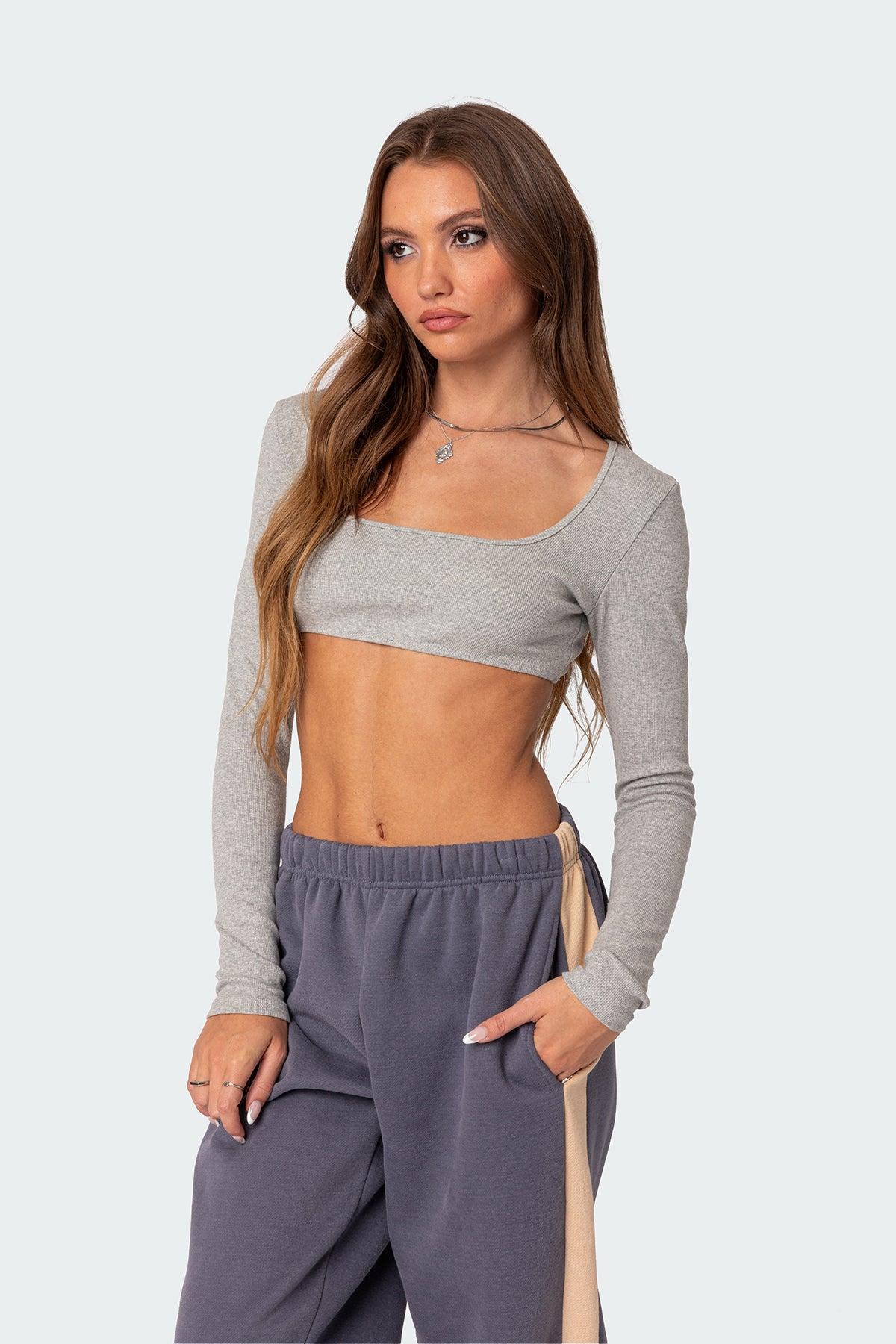 Routine Ribbed Crop Top Product Image