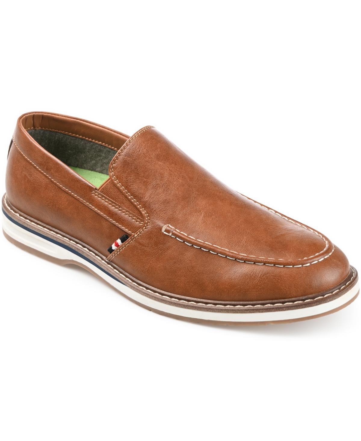 Vance Co. Harrison Mens Slip-On Casual Loafers Grey Product Image