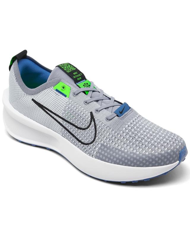 Nike Mens Interact Run Running Sneakers from Finish Line - College Navy Product Image