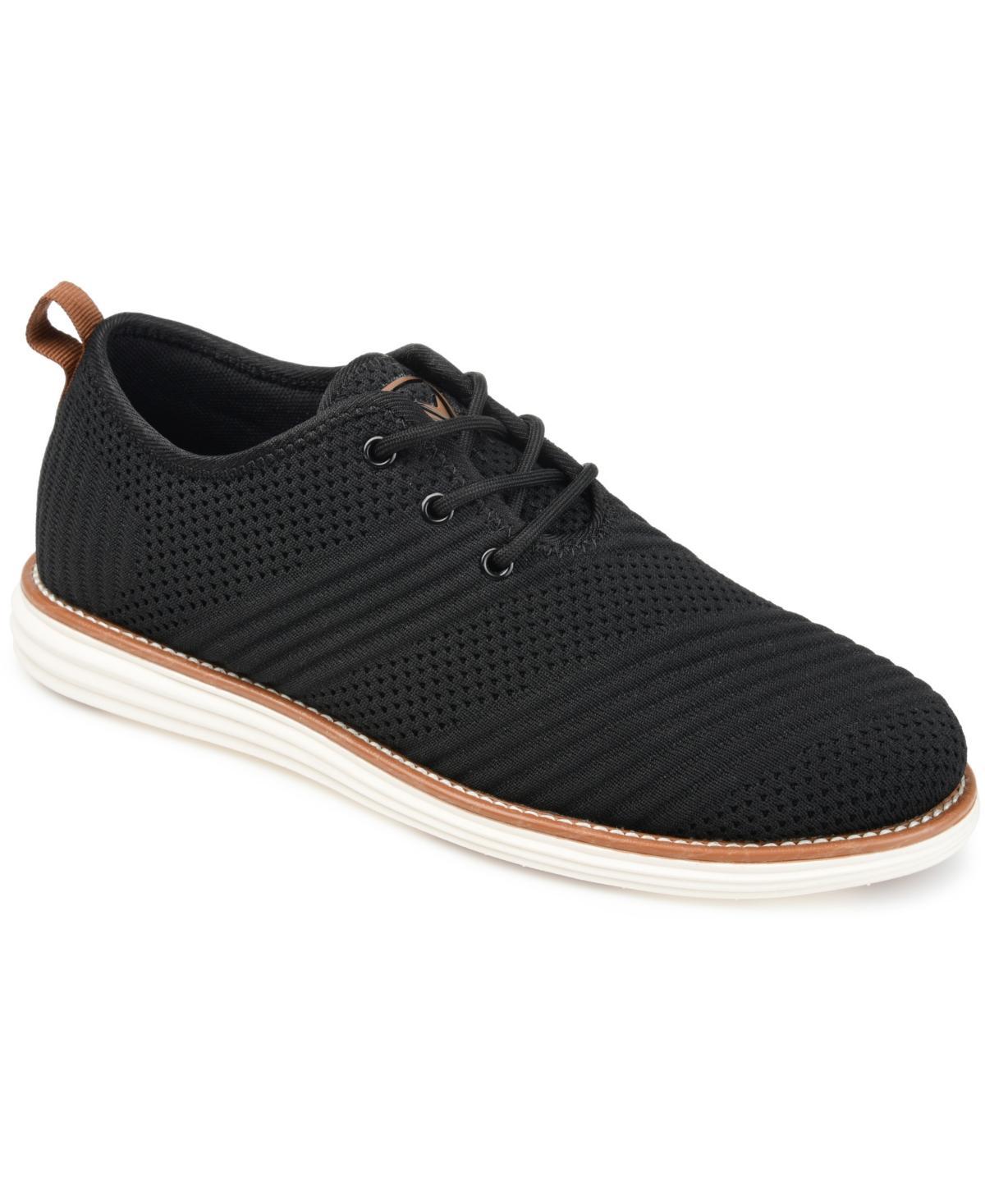 Vance Co. Novak Mens Knit Casual Shoes Black Product Image