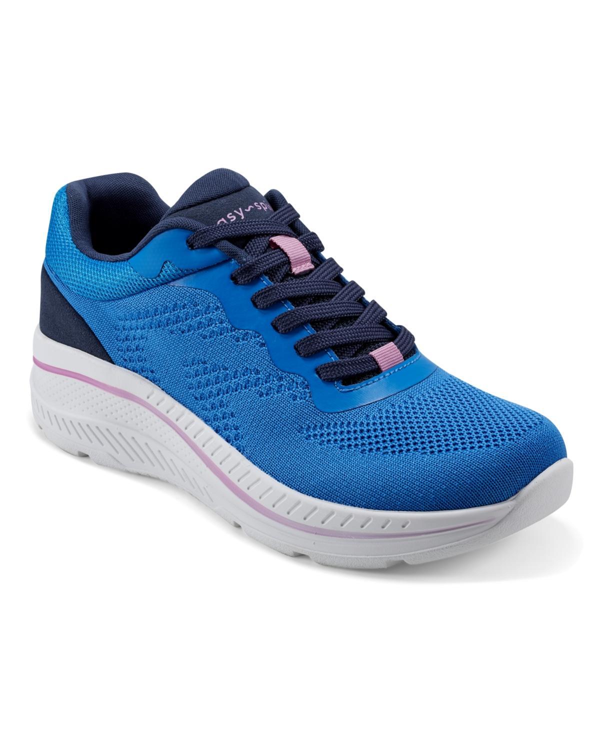 Easy Spirit Womens Pippa Lace-Up Round Toe Casual Sneakers Product Image