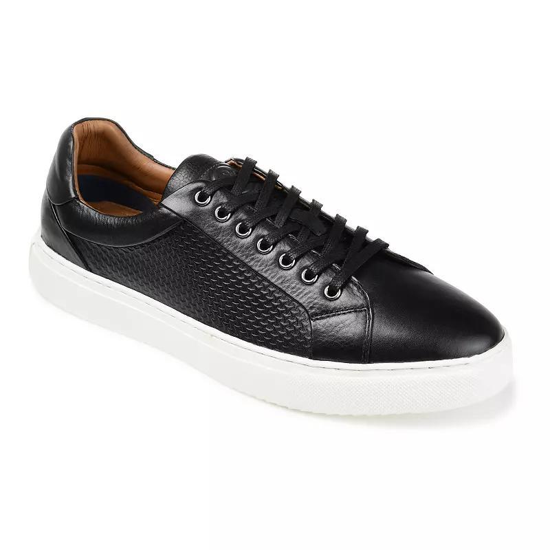 Thomas & Vine Canton Mens Leather Sneakers Product Image