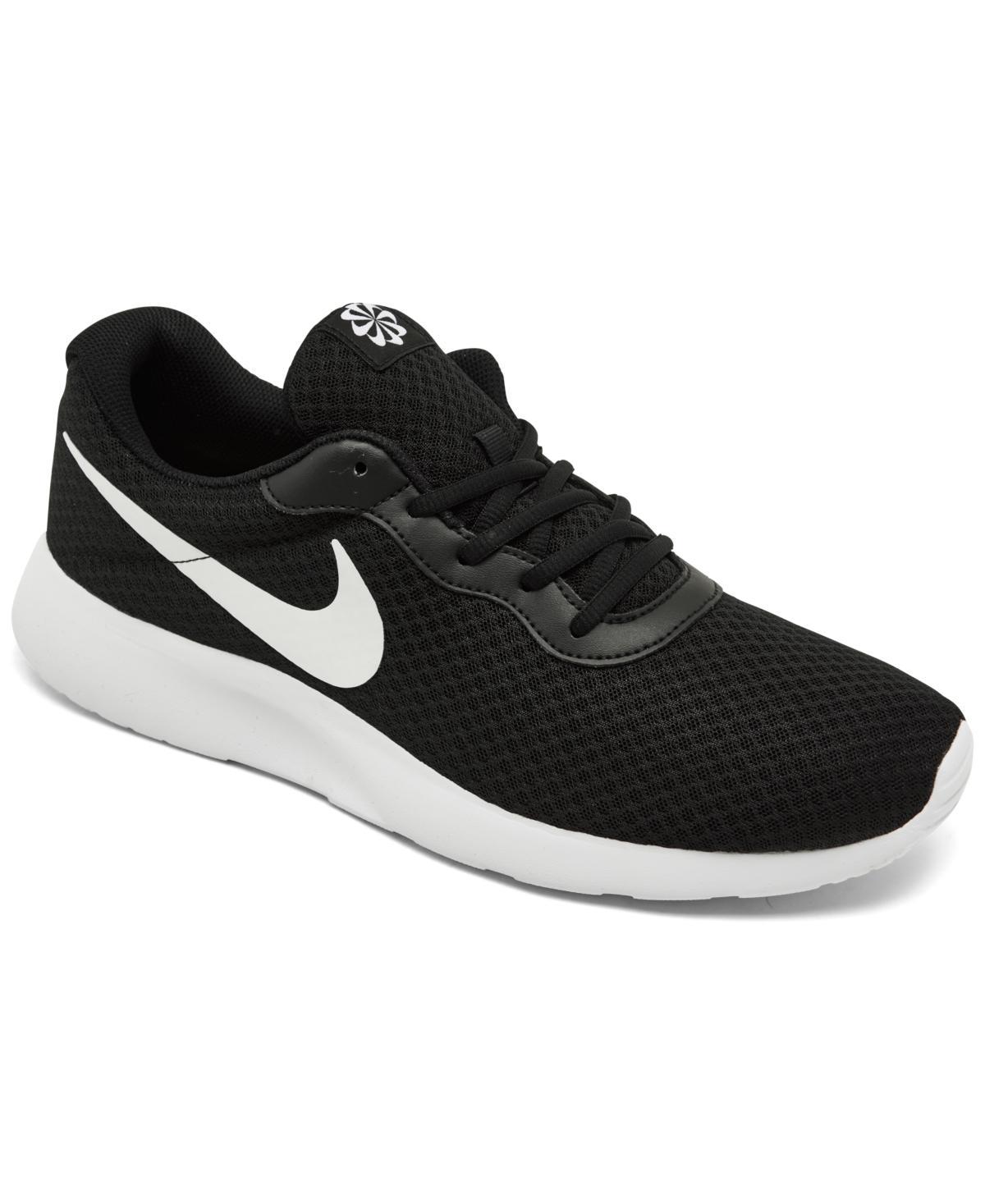 Nike Mens Tanjun Casual Sneakers from Finish Line - Black Product Image