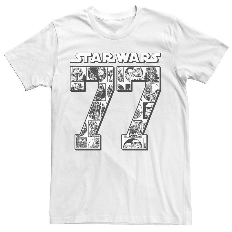 Mens Star Wars Retro 77 Tee Product Image