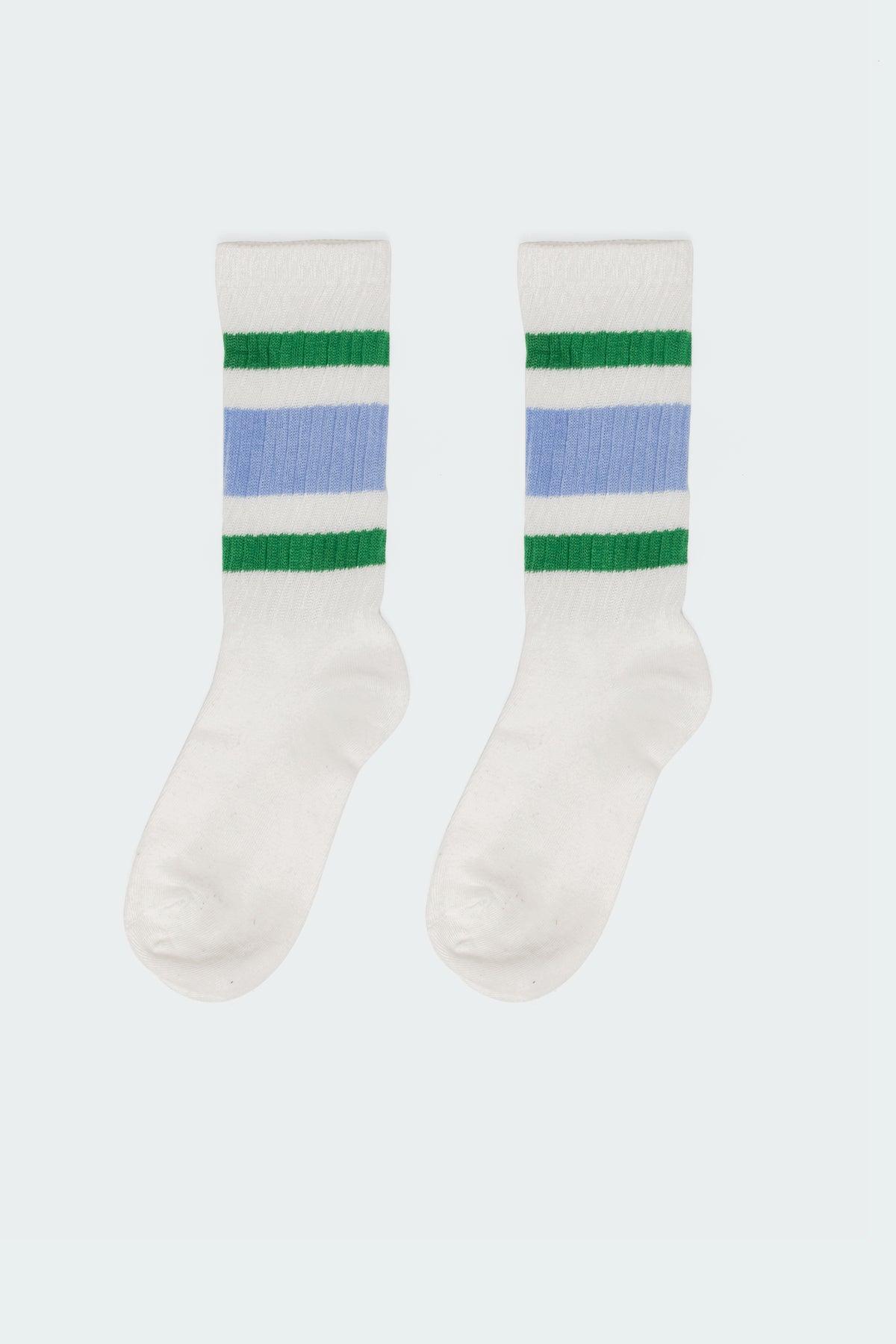 Triple Striped Socks Product Image