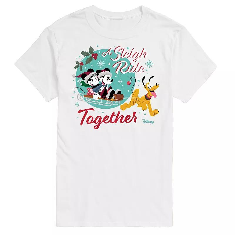 Disneys Big & Tall Sleigh Ride Together Graphic Tee, Mens Product Image