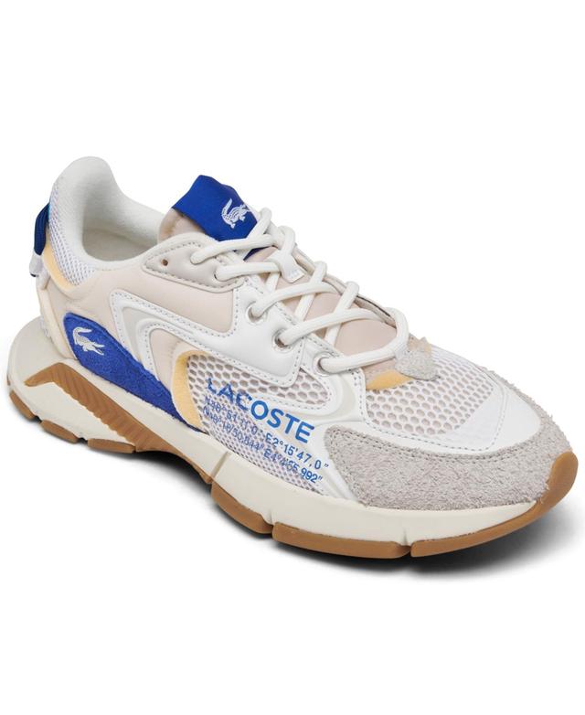 Lacoste Womens L003 Neo Casual Sneakers from Finish Line - White Product Image