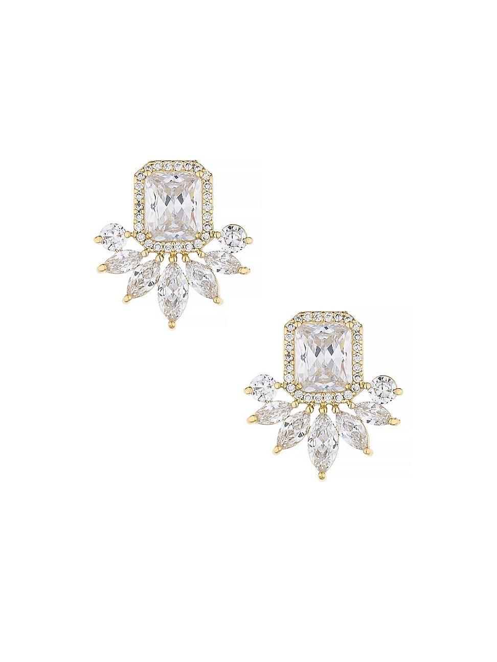 Ettika Crystal Stud Earrings Product Image