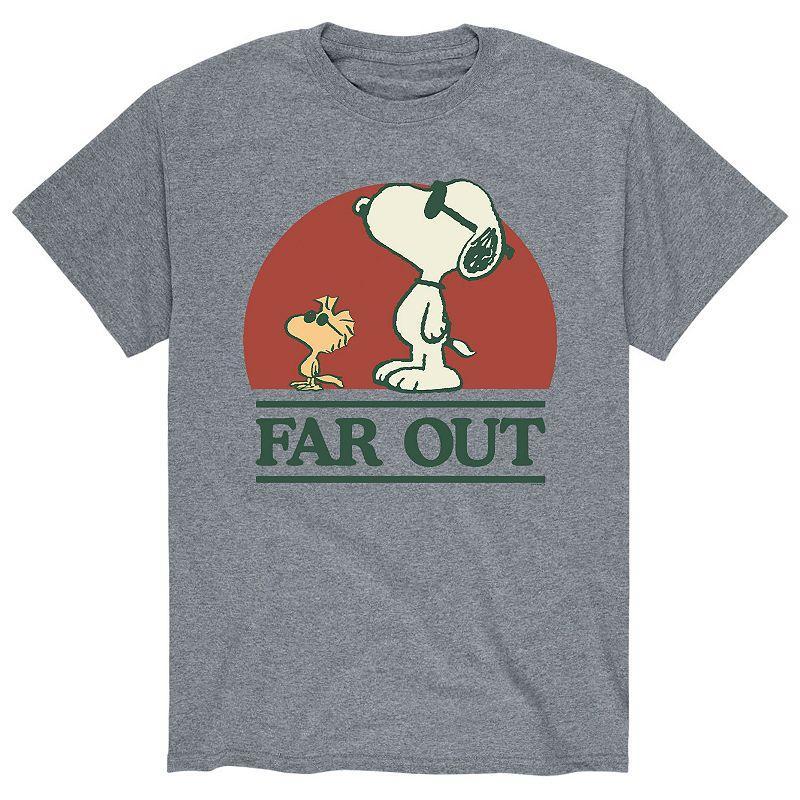 Mens Peanuts Snoopy Far Out Tee Product Image