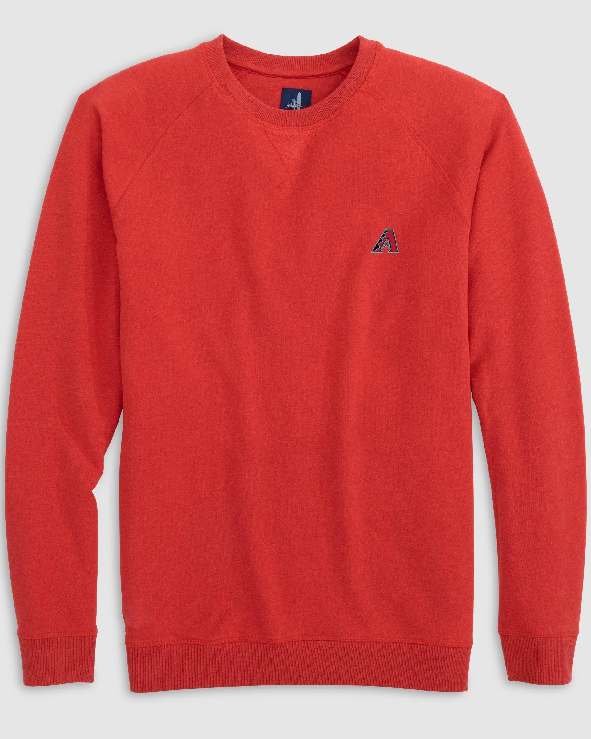 johnnie-O Arizona Diamondbacks Freeman Crewneck Fleece Sweatshirt Product Image