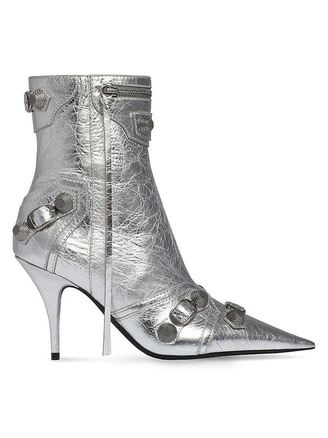 Womens Cagole 90mm Booties Metallized Product Image