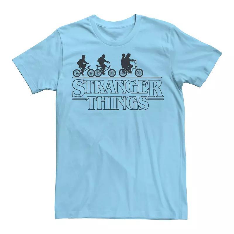 Mens Stranger Things Bike Ride Logo Graphic Tee Product Image