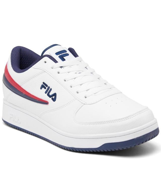 Fila Mens A Low Casual Sneakers from Finish Line - White Product Image