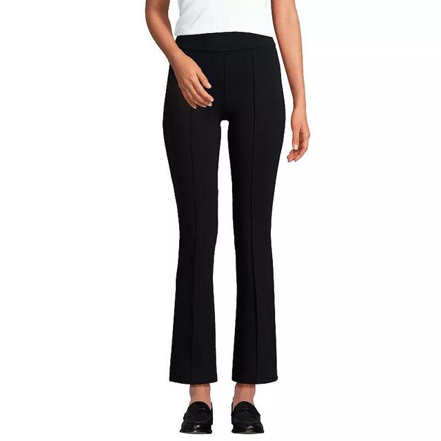 Womens Lands End Starfish High Waisted Kick Flare Crop Pants Deep Blue Product Image