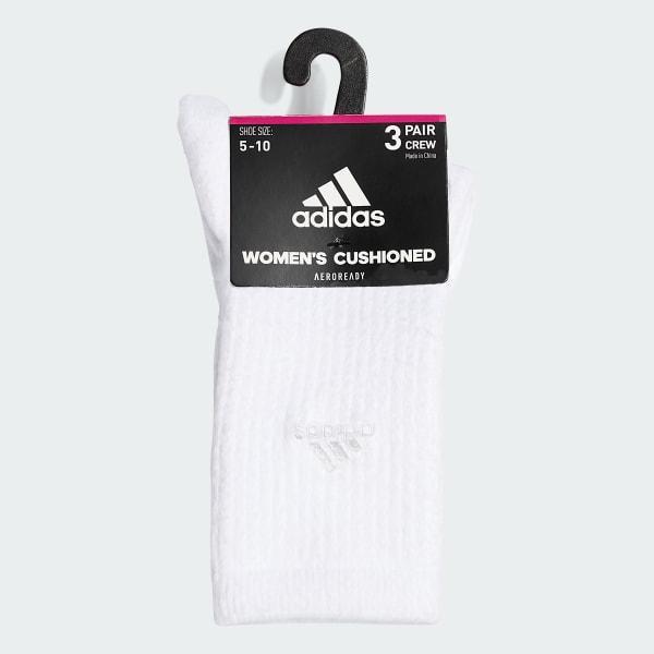 Cushioned Comfort Crew Socks 3 Pairs Product Image