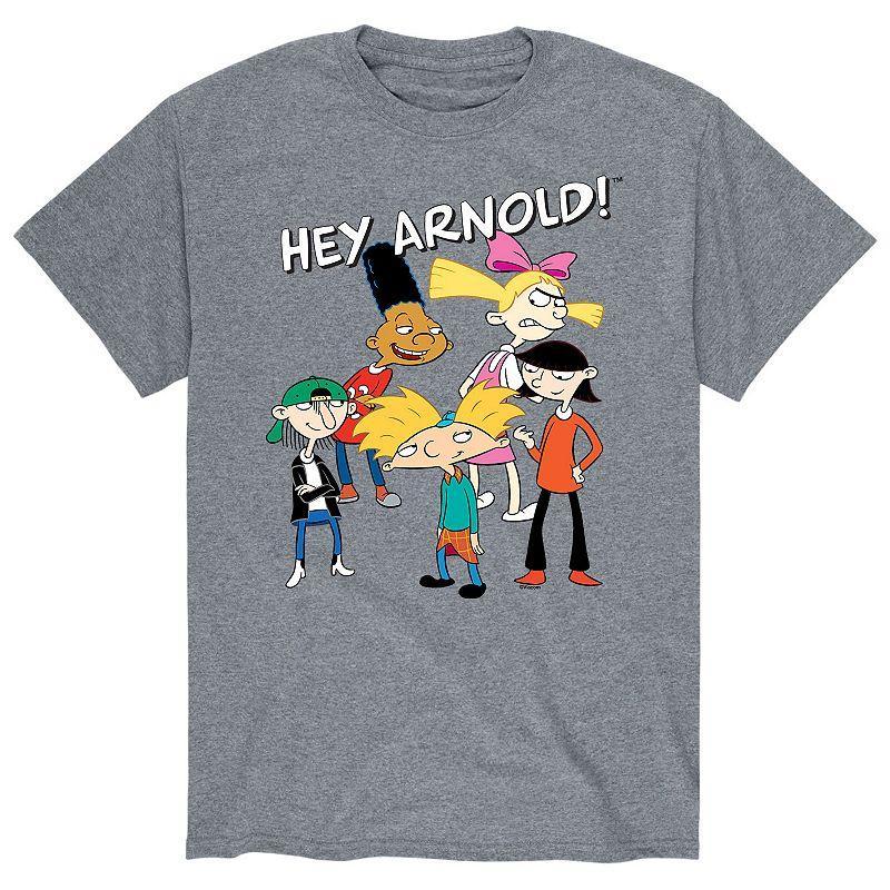 Big & Tall Hey Arnold! Group Portrait Graphic Tee, Mens Product Image