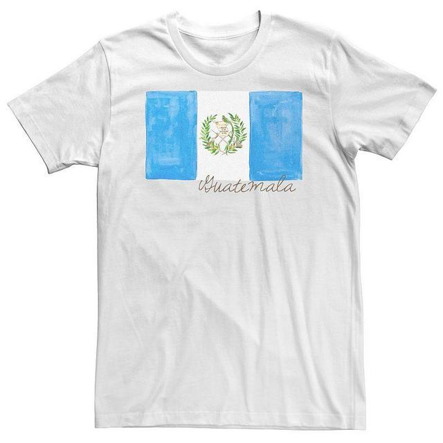 Big & Tall HHM Guatemala Flag Watercolor Tee, Mens Product Image