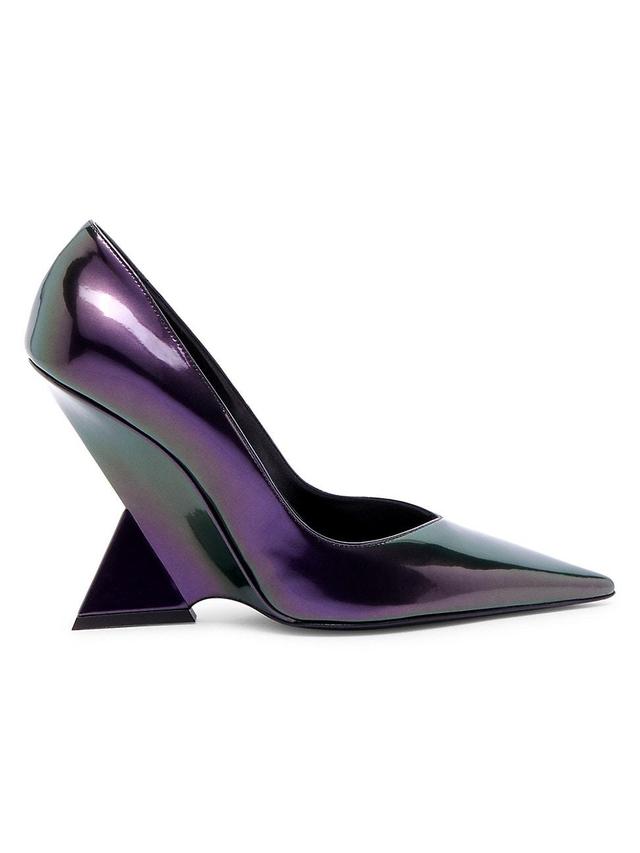 Womens Cheope 100MM Sculptural-Heel Pumps Product Image