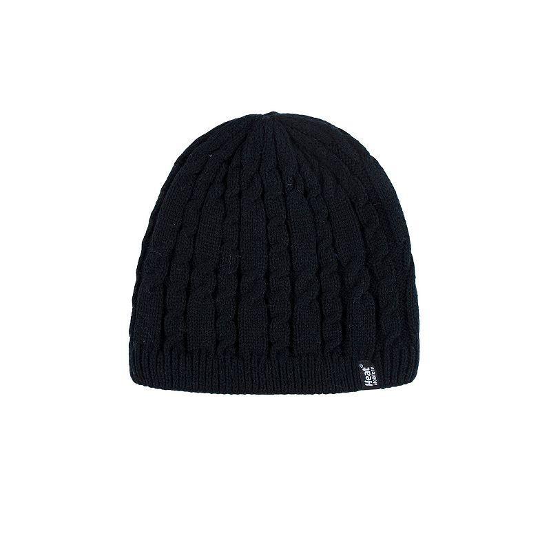 Womens Heat Holders Heatweaver Lined Cable Knit Beanie Product Image