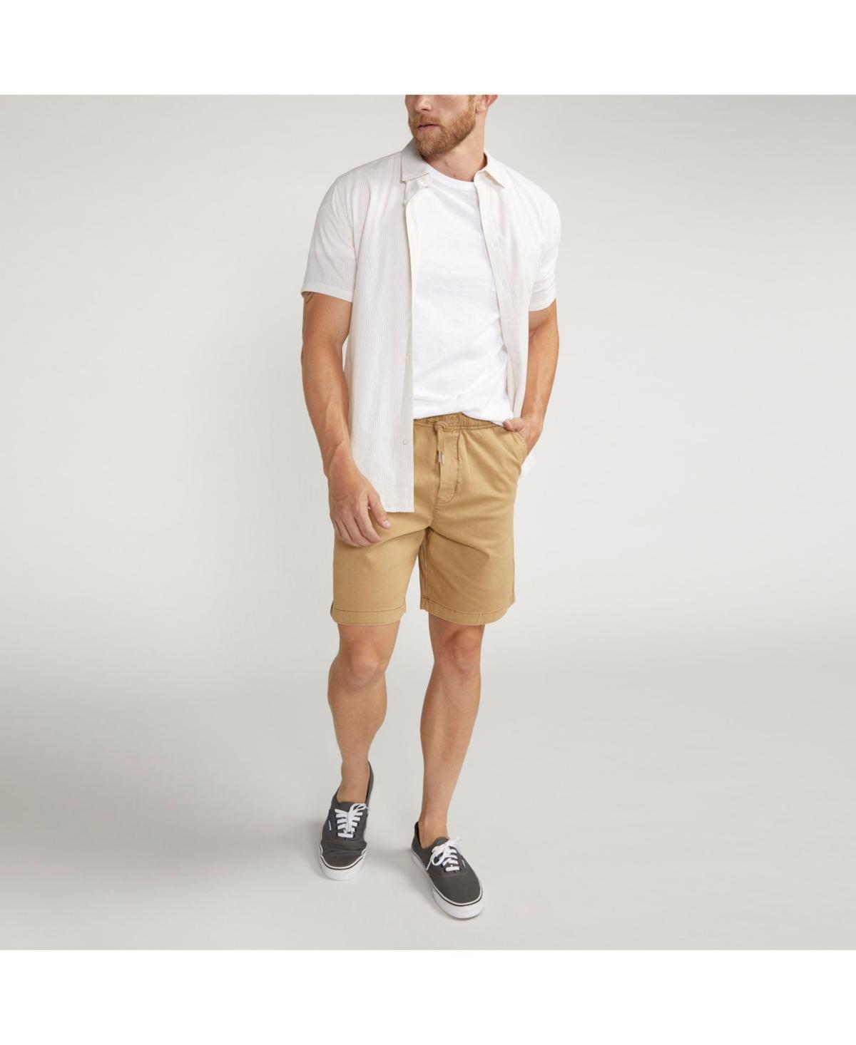 Silver Jeans Co. Mens Essential Twill Pull-On Chino Shorts Product Image