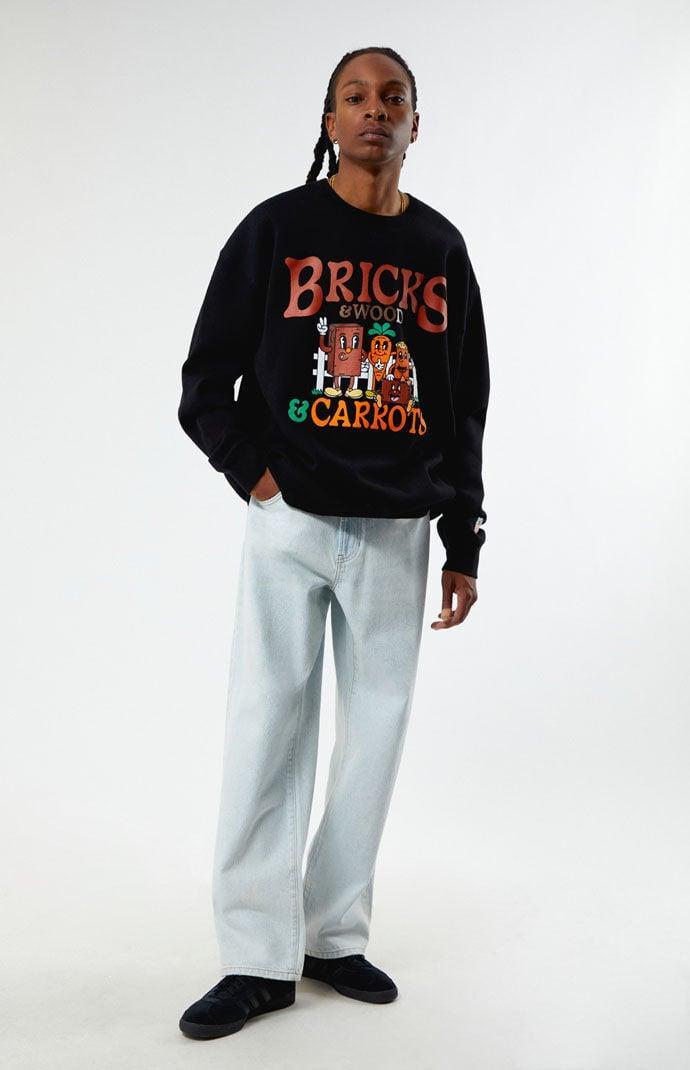 Carrots Men's x Bricks & Wood Outsiders Crew Neck Sweatshirt Product Image