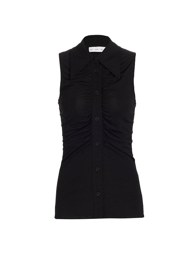 Womens Florence Gathered Sleeveless Top Product Image