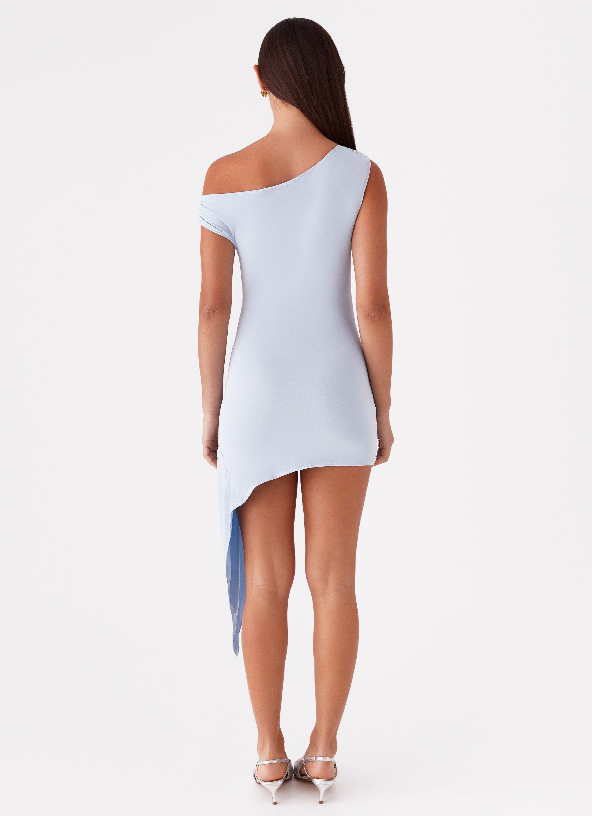 Shauna Mini Dress - Blue Product Image