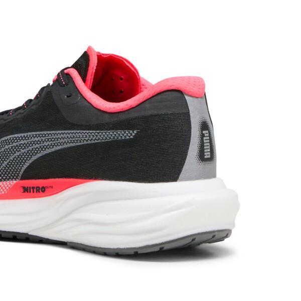 PUMA Deviate NITROâ¢ 2 Women's Running Shoes in Black/Fire Orchid Product Image