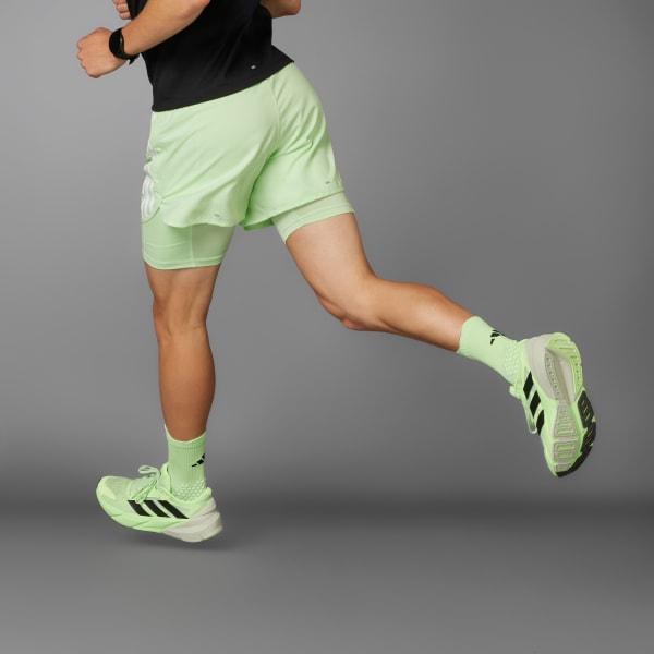 Own the Run 3-Stripes 2-in-1 Shorts Product Image